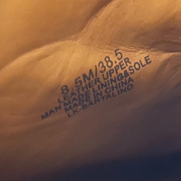 Lucky Brand Women's EUC Brown Bartalino Zipper Side Suede Ankle Booties Size 8.5 - Picture 2 of 9